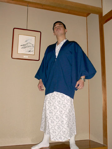 Yukata Stephen in Japan